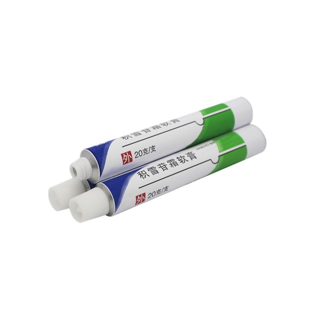 Aluminium zalftube, 5g 10g 20g, voor de schoonheids- en farmaceutische industrie